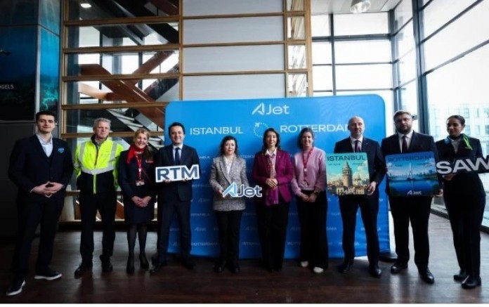 AJET İSTANUL-ROTERDAM SEFERLERİNE BAŞLADI