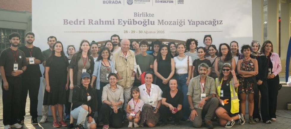 “Birlikte Bedri Rahmi Eyüboğlu Mozaiği Yapıyoruz”