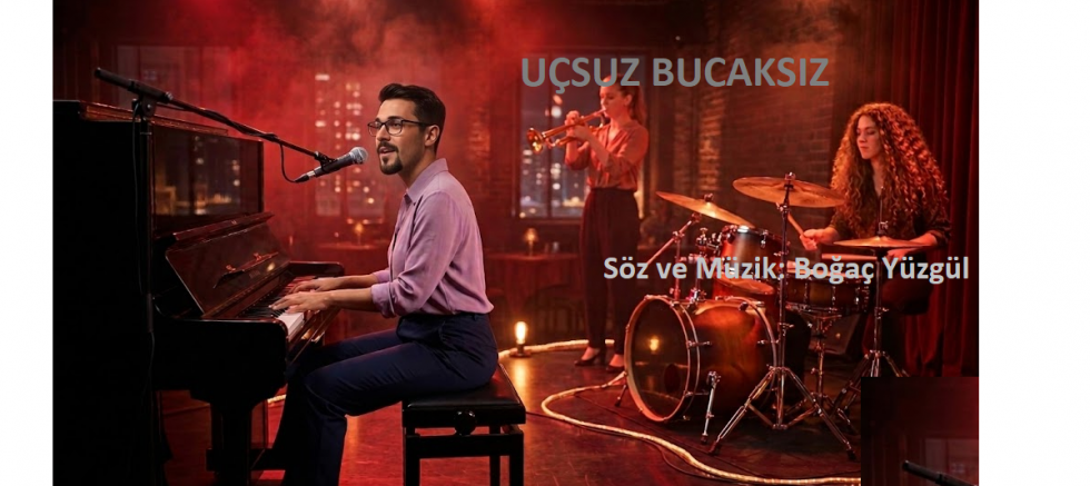 BOĞAÇ YÜZGÜL'ÜN İLK CAZ ESERİ 'UÇSUZ BUCAKSIZ' YAYINLANDI