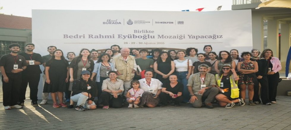 “Birlikte Bedri Rahmi Eyüboğlu Mozaiği Yapıyoruz”