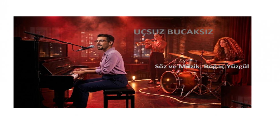 BOĞAÇ YÜZGÜL'ÜN İLK CAZ ESERİ 'UÇSUZ BUCAKSIZ' YAYINLANDI