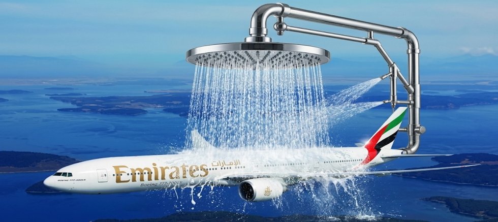 EMİRATES İLE UÇAKTA BANYO KEYFİ!!!