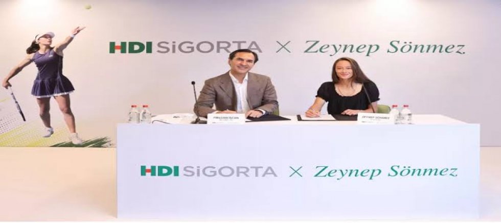 HDI SİGORTA, MİLLİ TENİSÇİ ZEYNEP SÖNMEZ'İN ANA SPONSORLUĞUNU ÜSTLENDİ