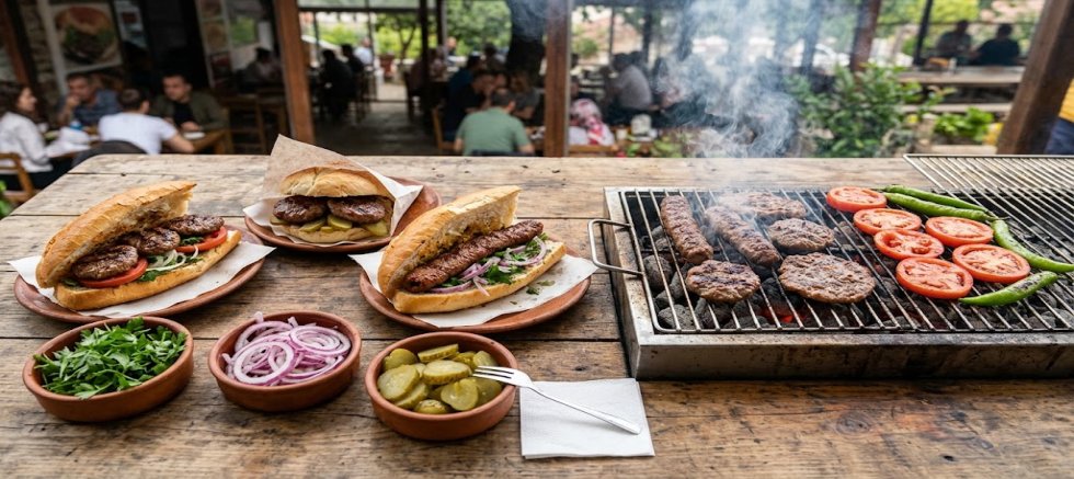  ‘KÖFTE-EKMEK’ İÇİN DÜĞMEYE BASIDI!!!
