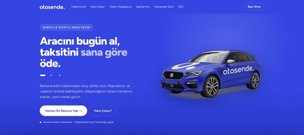 OTOSENDE’DEN YAPAY ZEKÂ DESTEKLİ YENİ PLATFORM:  ARAÇ SAHİBİ OLMA SÜRECİ ARTIK DAHA DİJİTAL