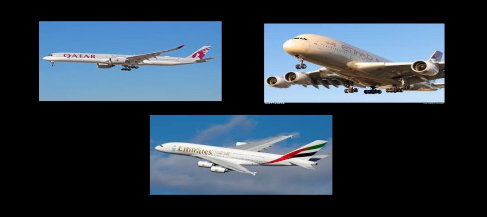 YOLCULARI AZALAN EMIRATES, QATAR VE ETIHAD İNDİRİME GİTTİ