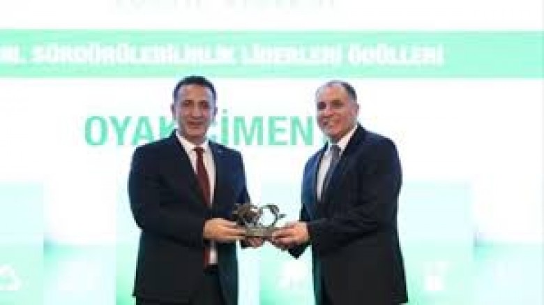OYAK ÇİMENTO'YA ANLAMLI ÖDÜL