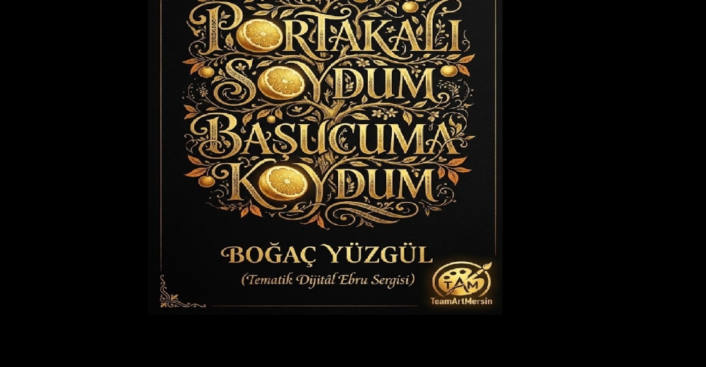 ‘PORTAKALI SOYDUM BAŞUCUMA KOYDUM’ SERGİSİ AÇILDI