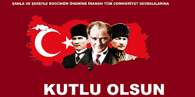  29 EKİM CUMHURİYET BAYRAMI EN BÜYÜK BAYRAMDIR KUTLU OLSUN