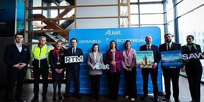 AJET İSTANUL-ROTERDAM SEFERLERİNE BAŞLADI