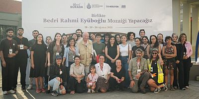 “Birlikte Bedri Rahmi Eyüboğlu Mozaiği Yapıyoruz”