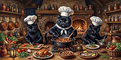 BOĞAÇ YÜZGÜL'ÜN KEDİLERİ SANATSEVERLERLE BULUŞTU