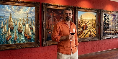 BOĞAÇ YÜZGÜL’ÜN ‘MELODİMGELER’ SERGİSİ SANATSEVERLERLE BULUŞTU