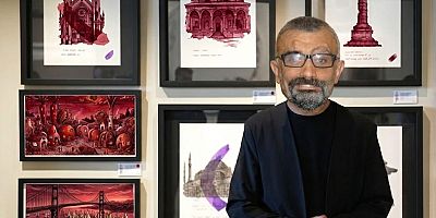 BOĞAÇ YÜZGÜL'ÜN 'YAKUTİ İMGELER' SERGİSİ MERSİN'DE AÇILDI