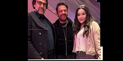 EMİRHANOĞLU VE SAYAR O LANSMANDA BÖYLE GÖRÜNTÜLENDİ