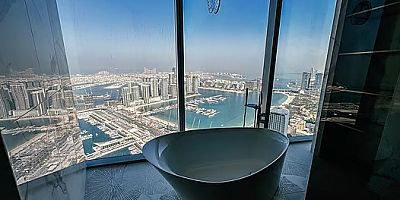 INTERCONTINENTAL VIGNETTE COLLECTION CIEL DUBAI MARINA HOTEL AÇILDI