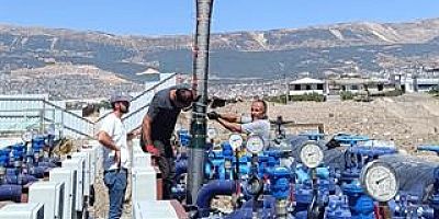 KAHRAMANMARAŞ'A SU VERDİLER HAYAT VERDİLER