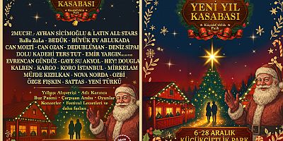 MÜZİĞİN YILDIZLARI,  HER HAFTA SONU  “KÜÇÜKÇİFTLİK PARK’IN YENİ YIL KASABASI”NDA!   