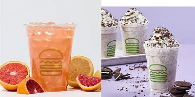 SHAKE SHACK’İN YENİ YILDIZLARI: VANILLA COOKIES & CREAM VE BLOOD ORANGE LEMONADE!