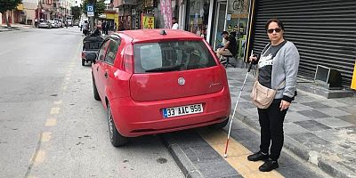 SİNEM ELGÜN GÖRME ENGELLİLER İÇİN FARKINDALIK YARATMAYA DEVAM EDİYOR