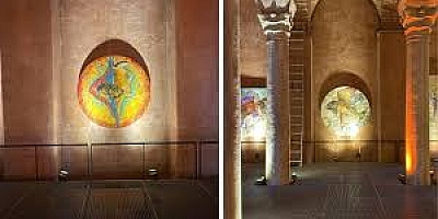 TARİHİ SARNICIN TAŞ DUVARLARINDA YANKILANAN BALIKLAR:  ALİ EMRE’NİN   “SARNIÇ” BAŞLIKLI KİŞİSEL SERGİSİ  GÜLHANE SANAT’TA!