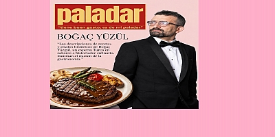 TÜRK GURME BOĞAÇ YÜZGÜL PALDAR'A ARKA KAPAK KONUĞU OLDU