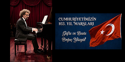 YÜZGÜL BU KEZ DE '103. YIL MARŞLARI' İLE SES GETİRDİ!!!